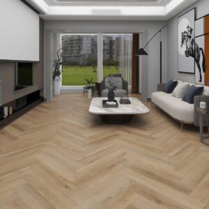 Lesedi Visgraat Click PVC vloer in interieur