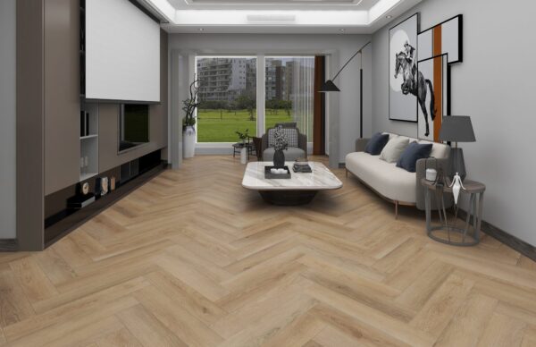 Lesedi Visgraat Click PVC vloer in interieur
