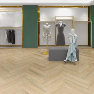 Hope Visgraat Click PVC vloer in interieur