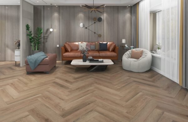 Sierra Visgraat Click PVC vloer in interieur