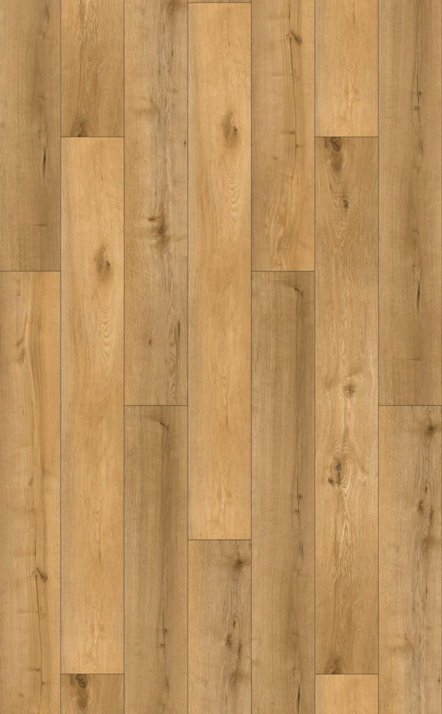 Natural Oak Plank Click PVC vloer