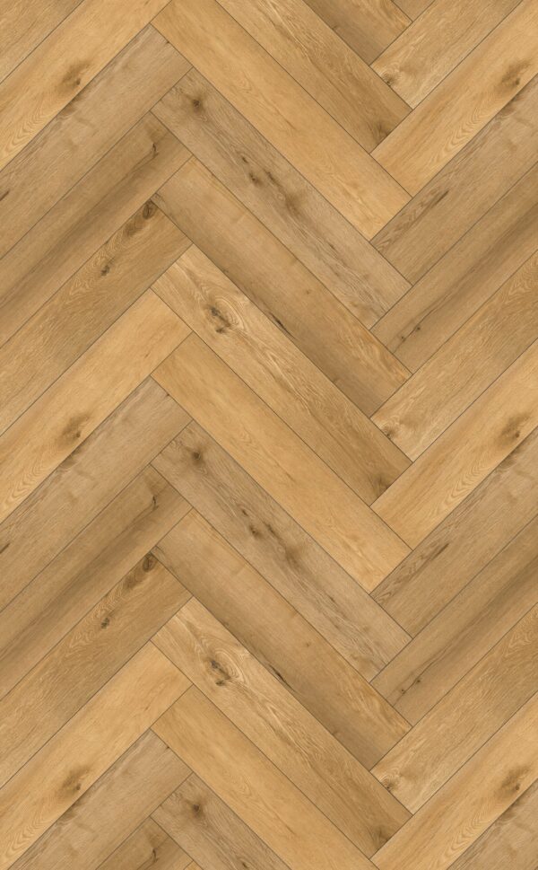Natural Oak Visgraat Click PVC vloer