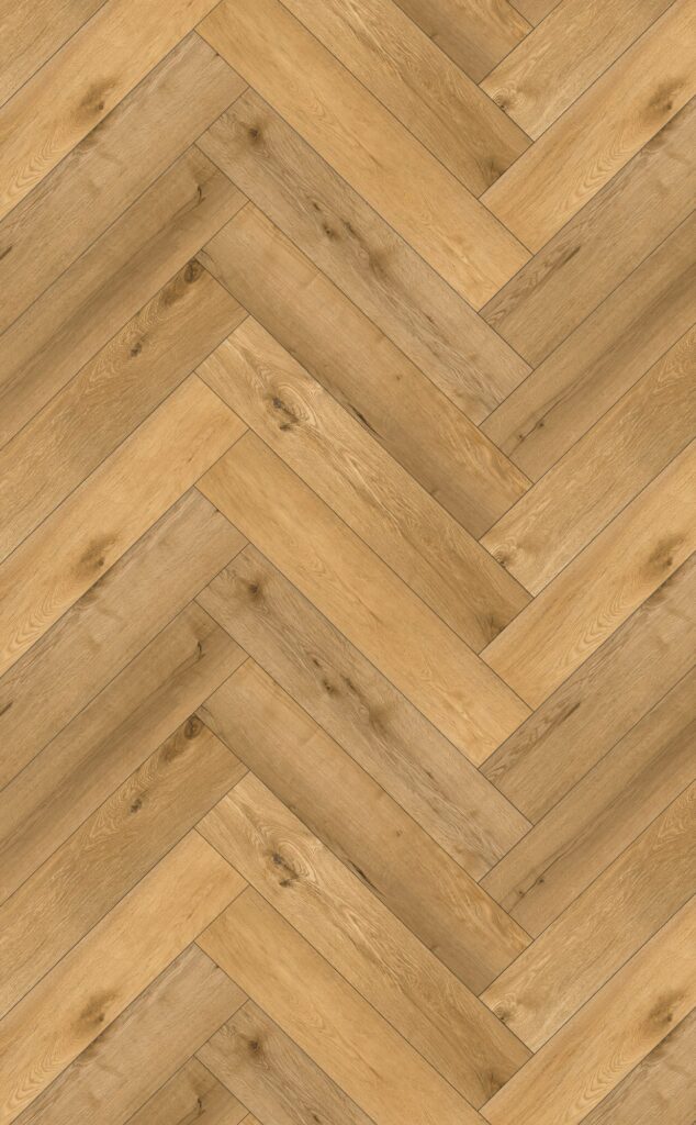 Natural Oak Visgraat Click PVC vloer
