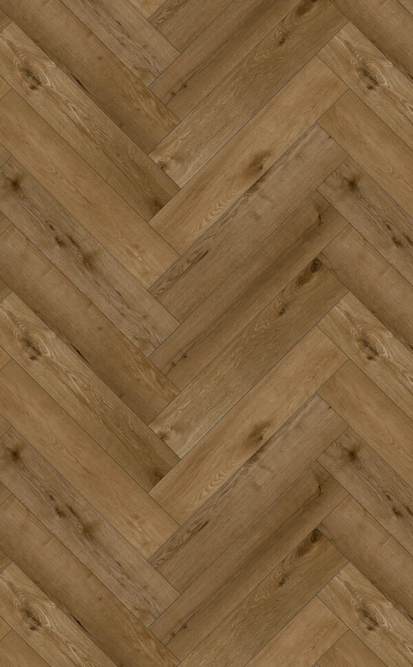 Amber Oak Visgraat Click PVC vloer