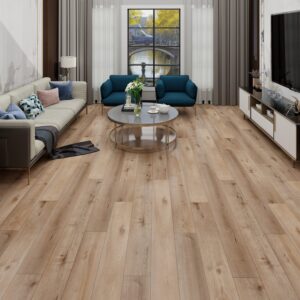Melange Oak Plank Click PVC vloer in interieur
