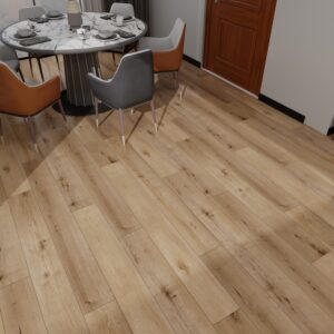 Kaschmir Oak Plank Click PVC vloer in interieur