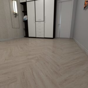 Kakadu Visgraat Click PVC vloer in interieur