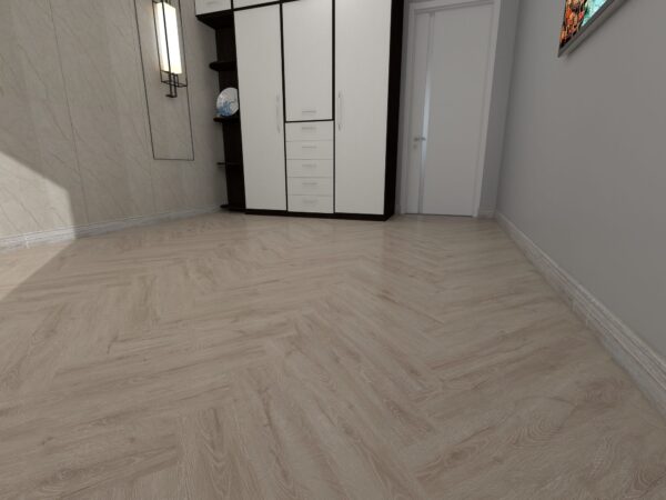 Kakadu Visgraat Click PVC vloer in interieur