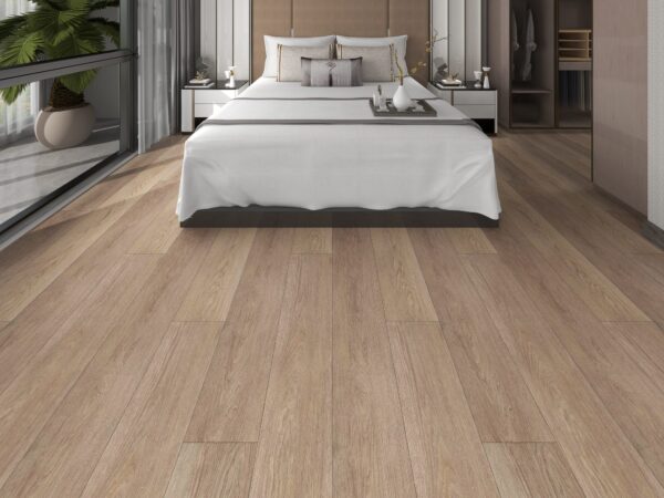 Dominicano Oak Plank Click PVC vloer in interieur