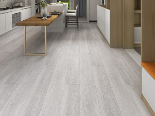 Scraped Oak Plank Click PVC vloer in interieur