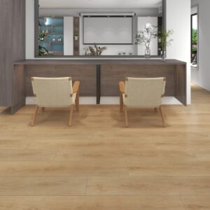 Cambridge Oak Plank Click PVC vloer in interieur