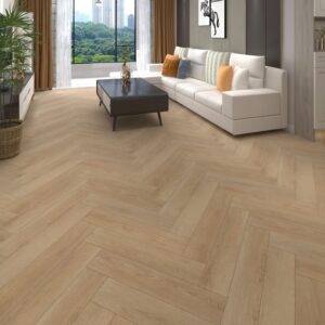 Cambridge Oak Visgraat Click PVC vloer in interieur