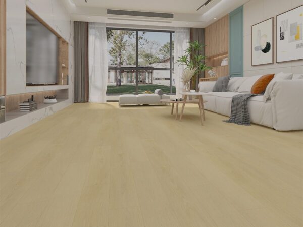 Warm Oak Plank Click PVC vloer in interieur